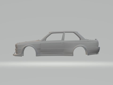 M3 drift car Modèles 3D en vedette