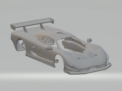 Coche de carreras Mosler Modelo de impresión 3D