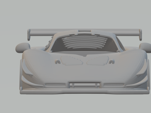 Mosler race car 3D 打印模型