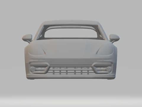 Porsche Panamera Sport Turismo Modelo de Impressão 3D