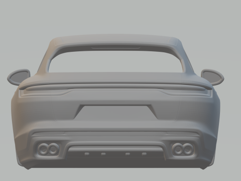 Porsche Panamera Sport Turismo Modelo de Impressão 3D