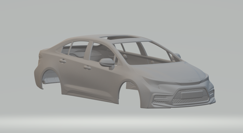 Lexus LFA Nrburgring 3D Принт Модель .c4d .max .obj .3ds .fbx .stl .blend 