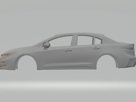 Lexus LFA Nrburgring 3D Print Model