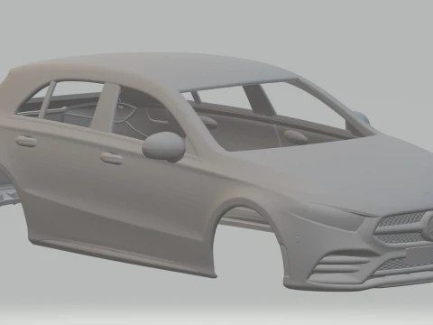 Мерседес Бенц А клас 3D Принт Модель