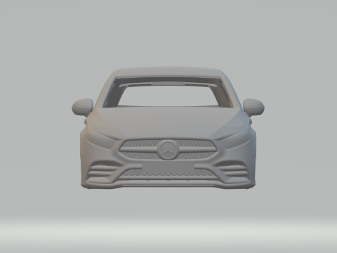 Mercedes Benz A Class 3D-printmodel