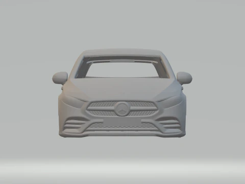 Mercedes Benz A Class 3D Print Model