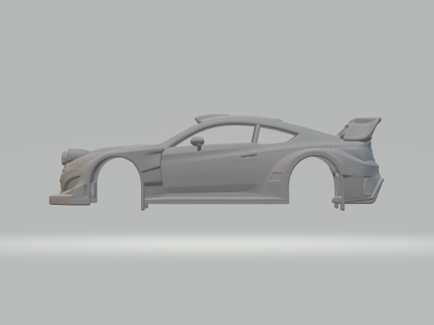 Hyundai coupe rally car 3D Принт Модель