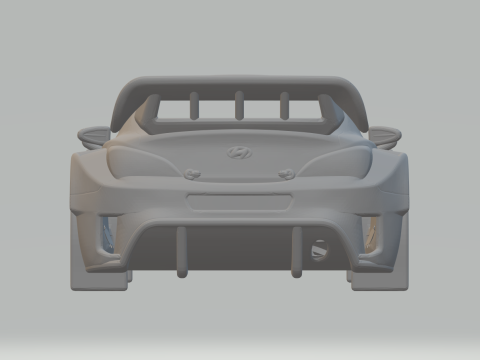 Hyundai coupe rally car 3D Принт Модель