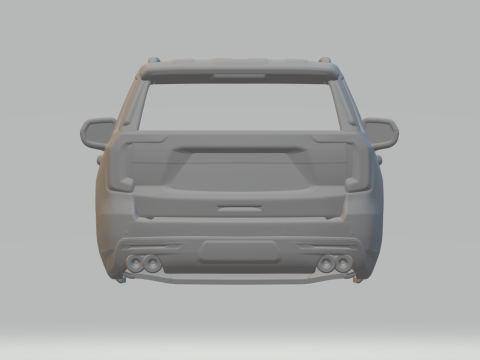 Yukon Denali Modèles 3D en vedette