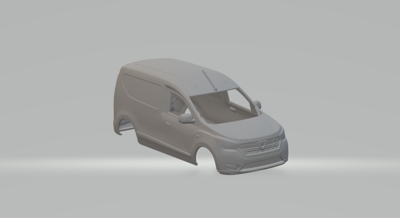 DACIA DOKKER Modelo de Impressão 3D .c4d .max .obj .3ds .fbx .stl .blend 