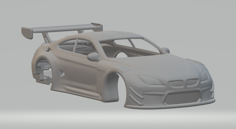 M6 gt race car 3D Print Model .c4d .max .obj .3ds .fbx .stl .blend 