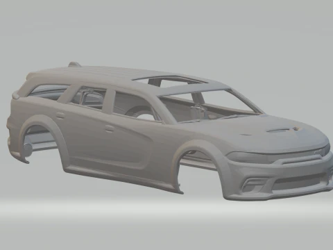 Додж зарядний універсал 3D Принт Модель