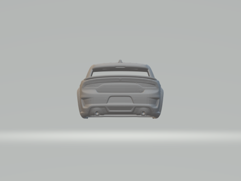Dodge charger wagon 3D प्रिंट मॉडल