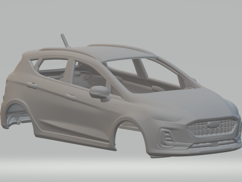 Fiesta active 3D Print Model