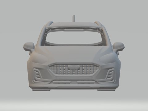 Fiesta active 3D 프린트 모델