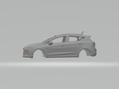 Fiesta active 3D 프린트 모델