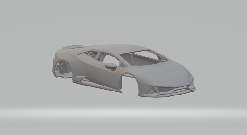 Huracan evo coupe 3D-printmodel .c4d .max .obj .3ds .fbx .stl .blend 