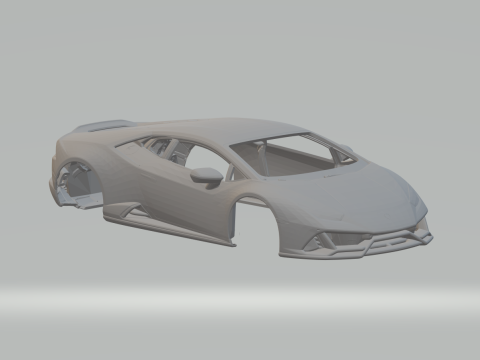 Huracan evo coupe 3D प्रिंट मॉडल