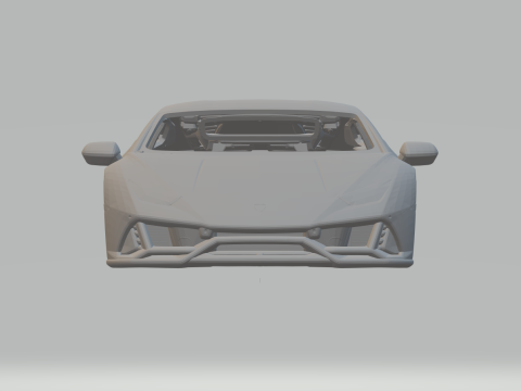 Huracan evo coupe 3D-printmodel