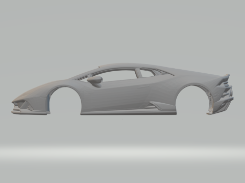 Huracan evo coupe 3D-printmodel