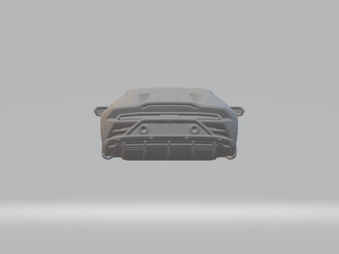 Huracan evo coupe 3D-printmodel