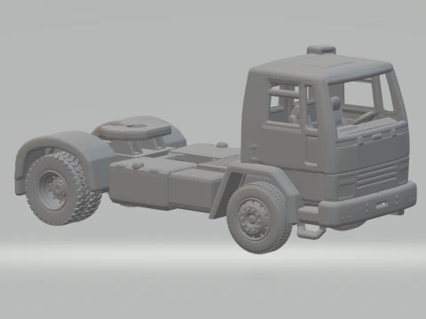 Cargo truck 3D Print Model