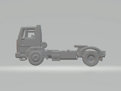 Cargo truck 3D Print Model