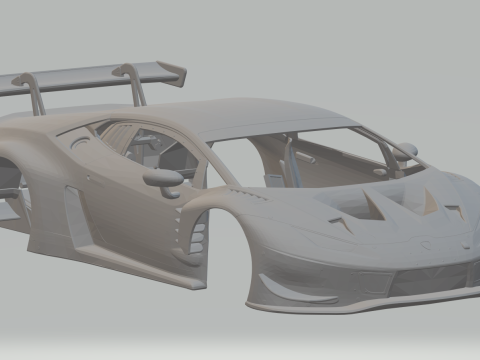 Huracan gt3 evo Modelo de impresión 3D