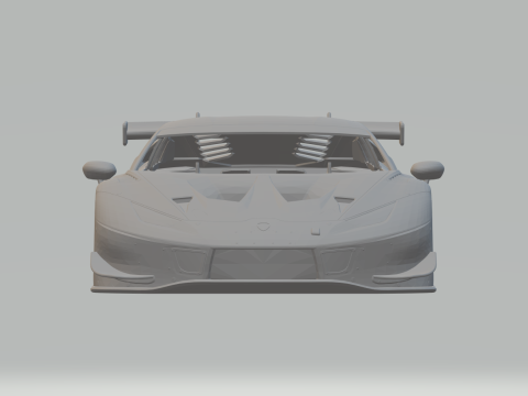 Huracan gt3 evo 3D प्रिंट मॉडल