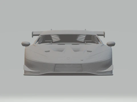 Huracan gt3 evo 3D Print Model