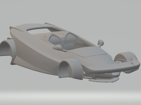 Indigo 3Dプリントモデル