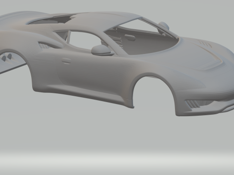Saleen S5S Model Cetak 3D