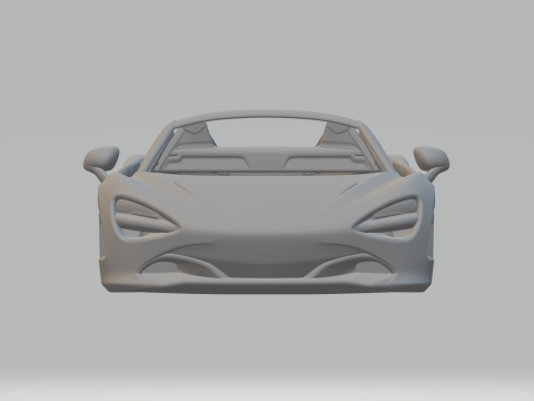 MCLAREN 720S 3D Print Model