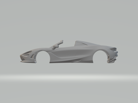 MCLAREN 720S 3D Print Model
