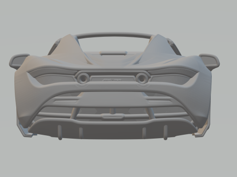 MCLAREN 720S 3D Print Model