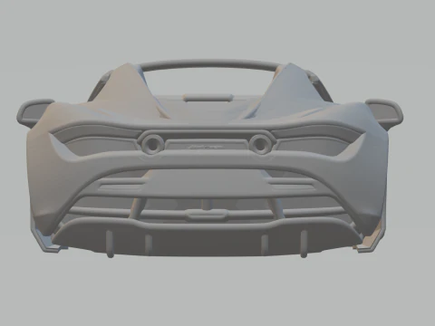 MCLAREN 720S 3D Print Model