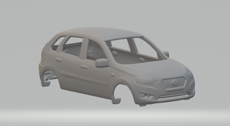 Datsun mi-Do BD0 Modelo de Impressão 3D .c4d .max .obj .3ds .fbx .stl .blend 