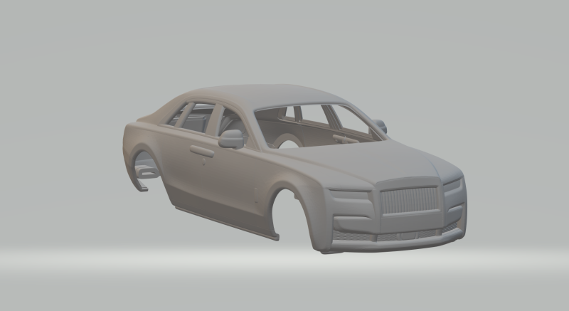 Rollsr sedan 3Dプリントモデル .c4d .max .obj .3ds .fbx .stl .blend