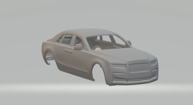 Rollsr sedan 3D Print Model .c4d .max .obj .3ds .fbx .stl .blend