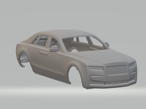 Rollsr sedan 3D Print Model