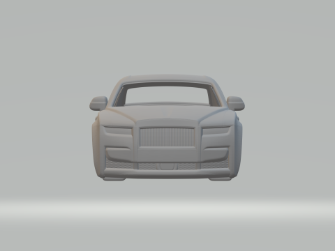 Rollsr sedan 3Dプリントモデル