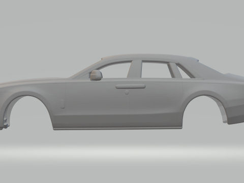 Rollsr sedan 3Dプリントモデル