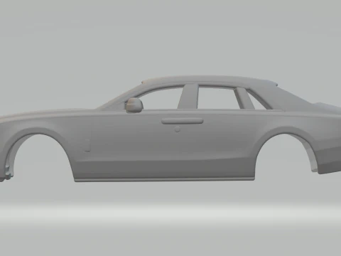 Rollsr sedan 3D Print Model