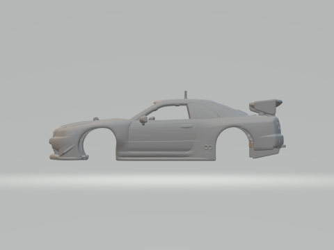 Rollsr sedan 3D Print Model