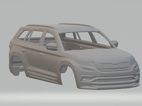 Skoda kodiaq 3D-Druckmodell