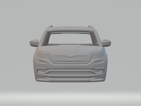 Skoda kodiaq Model Cetak 3D