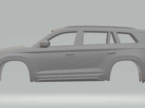 Skoda kodiaq Model Cetak 3D