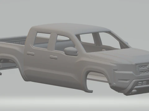 Nissan frontier 2024 3D Print Model