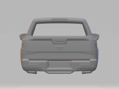 Nissan frontier 2024 Modelo de impresión 3D