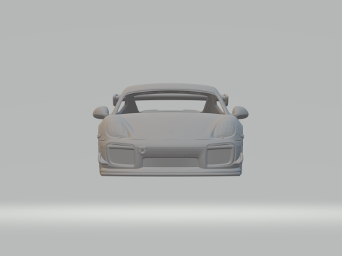 PORSCHE CAYMAN CUSTOM 3D Baskı Modeli